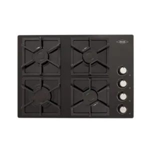 Estufa Haceb Empotrable 4 Puestos 60x43 de Cristal a Gas Natural CCR60-F4P-SBF031